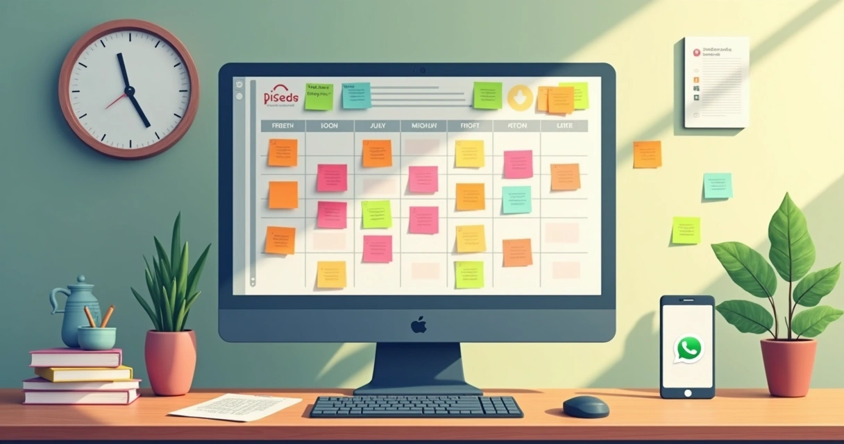 Agenda médica mostrando horários vazios devido a faltas 