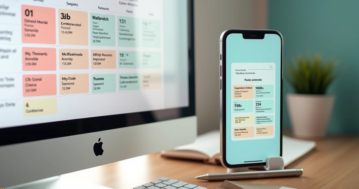 Agenda digital de clínica de psicologia mostrando consultas organizadas 