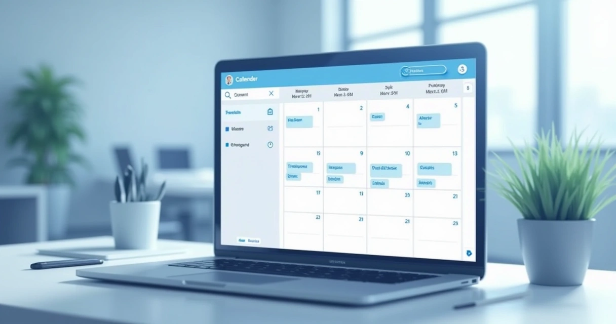 Calendário digital destacando agendamento de perícia 