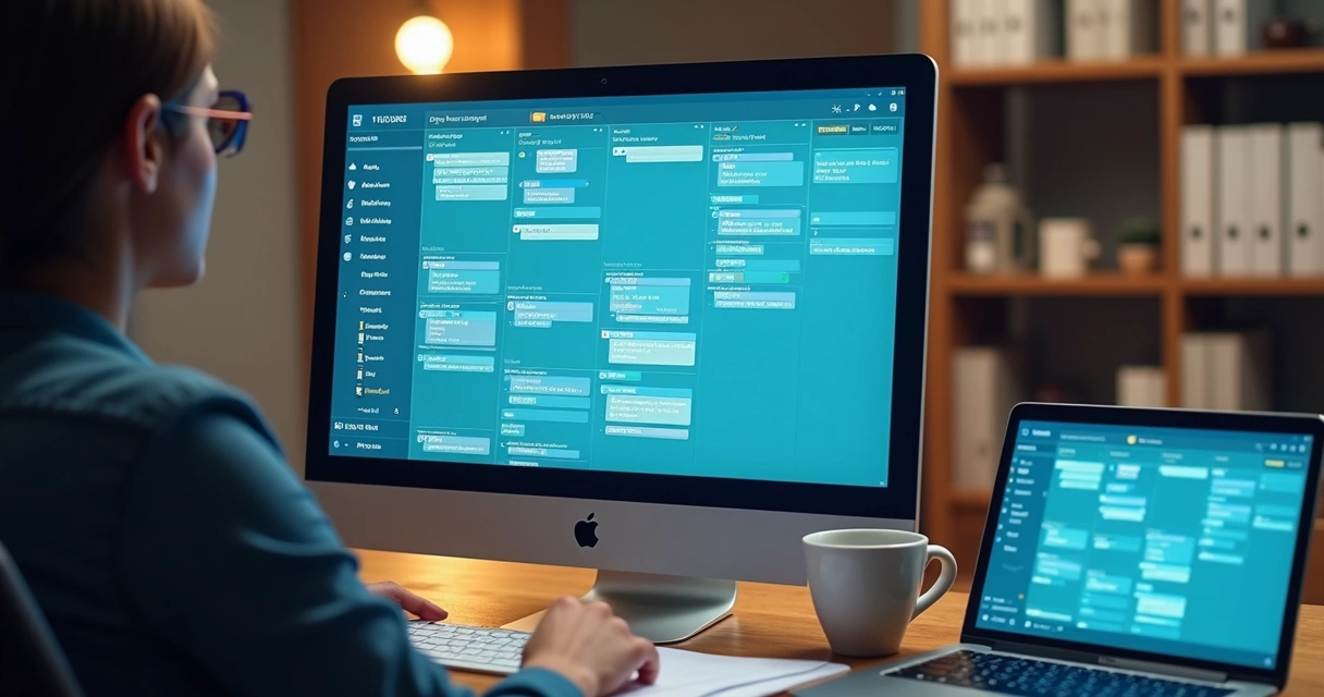 Tela de sistema com agenda pericial mostrando tarefas e notificações automáticas 
