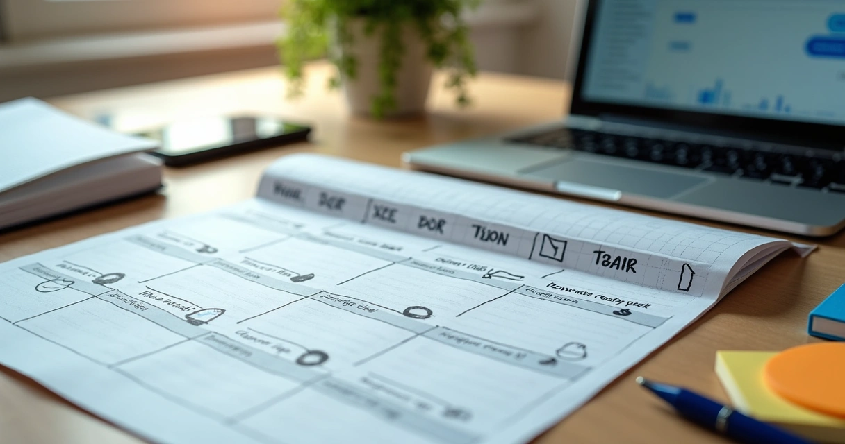 Agenda com contatos de vendas e calendário de retornos