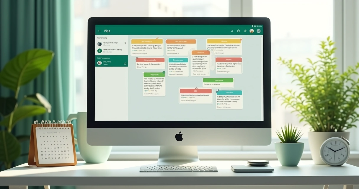 Tela mostrando diferentes mensagens agendadas para envio no WhatsApp