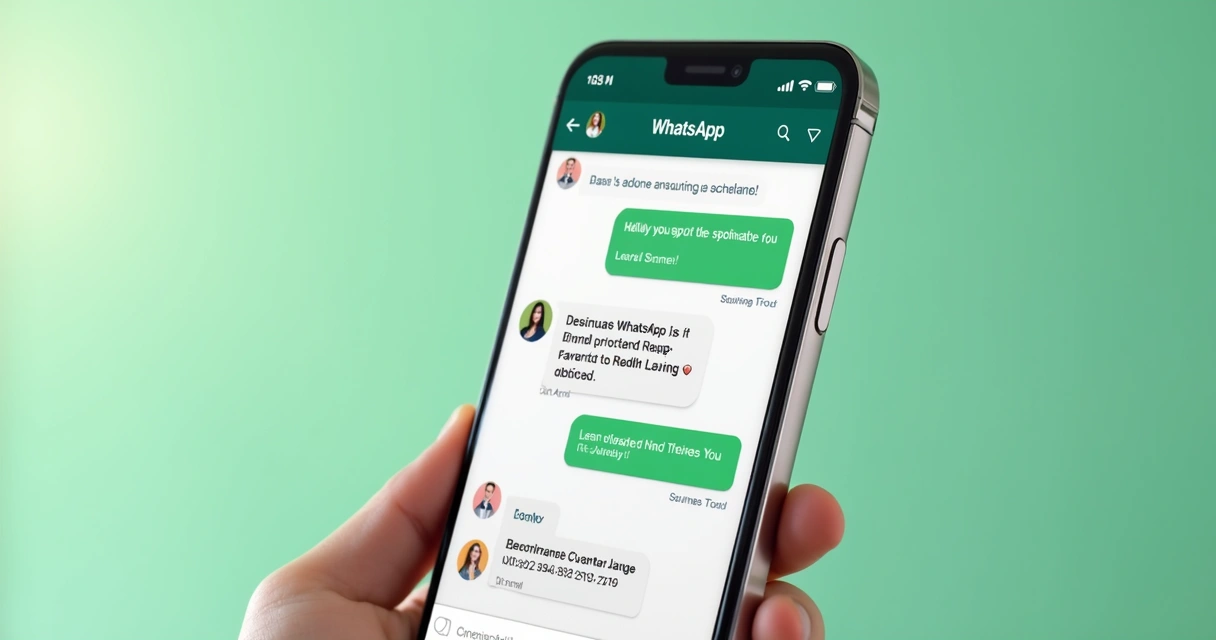 Conversa de agendamento odontológico no WhatsApp 