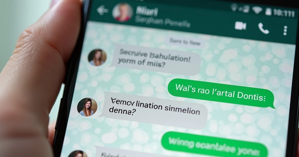 Tela de WhatsApp mostrando conversa de agendamento com possível paciente 