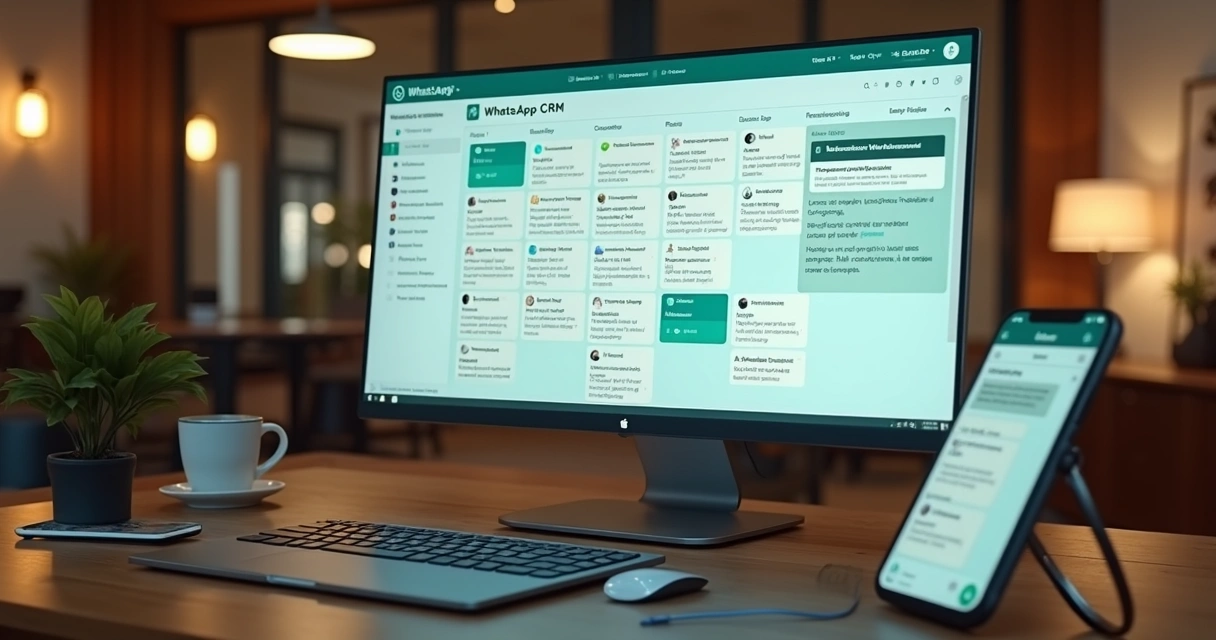 Agente IA asistiendo en gestión de ventas y mensajes en WhatsApp 