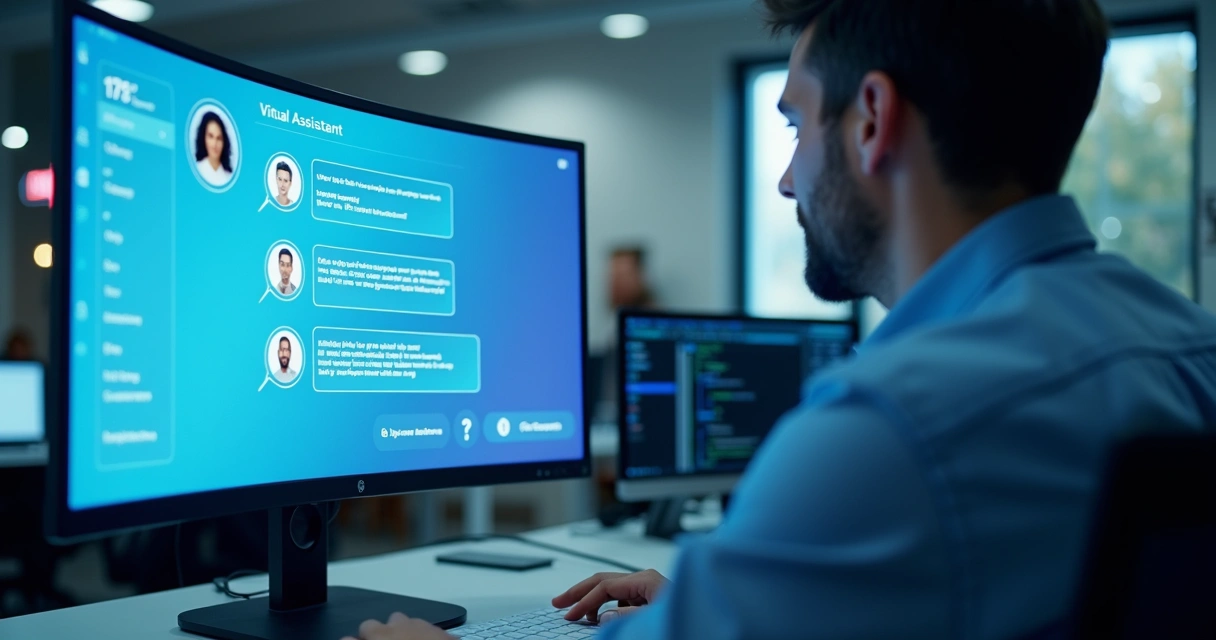 Chatbot IA em interface de atendimento ao cliente 