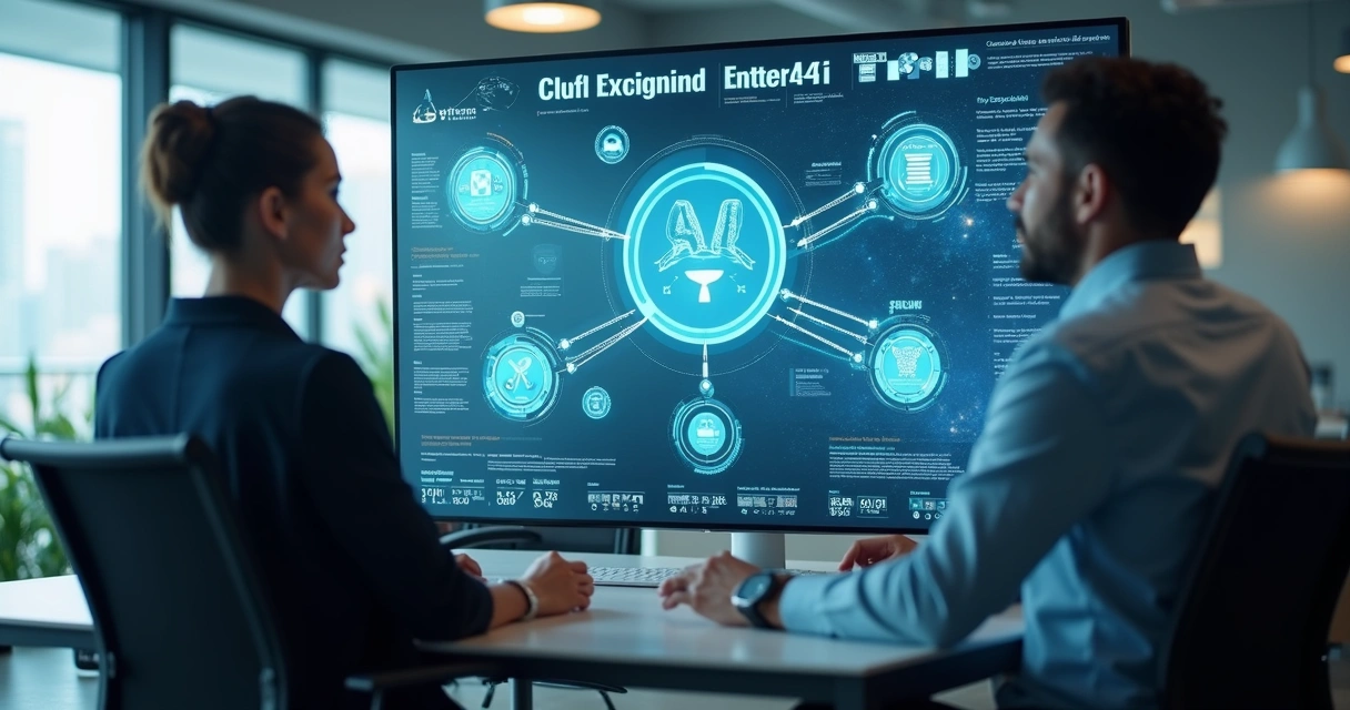 Central de atendimento com múltiplos agentes digitais conectados aos sistemas internos 