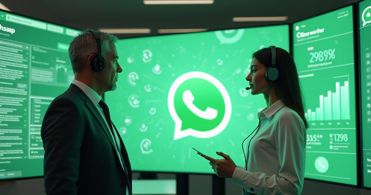 Agente virtual representando IA vendendo pelo WhatsApp 
