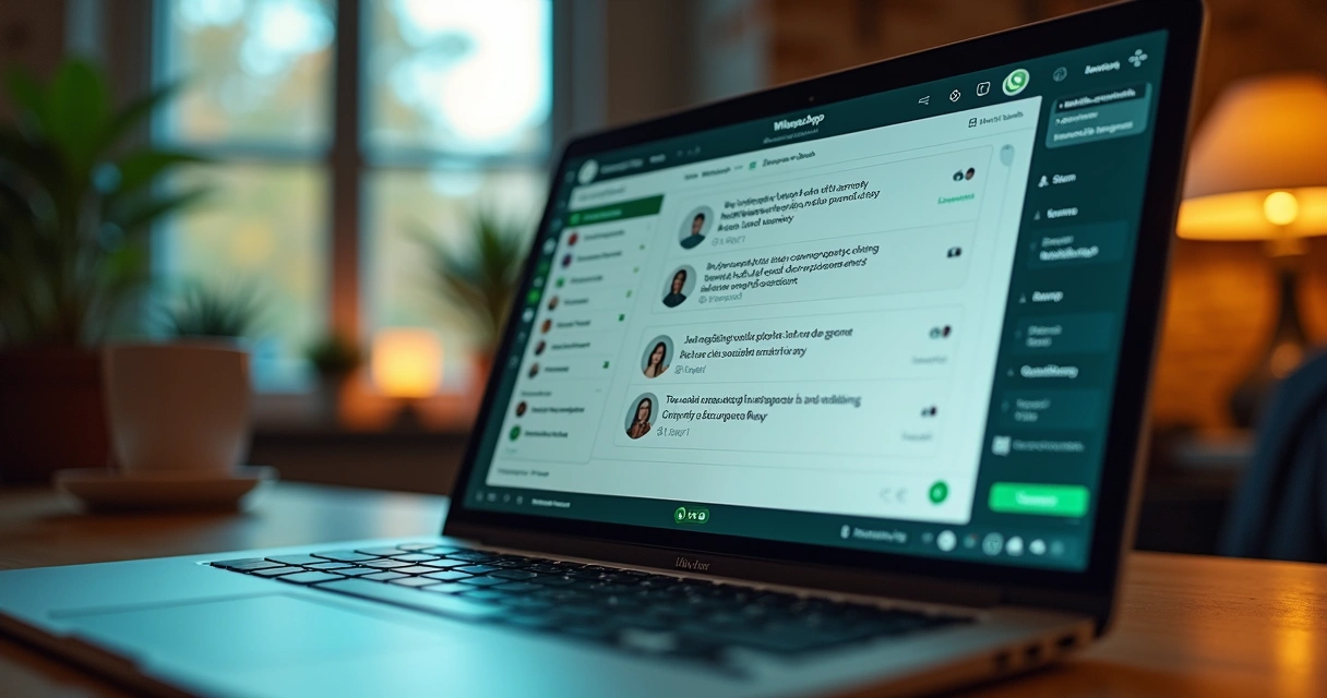 Pantalla de comunicación entre cliente y agente IA en CRM para WhatsApp 