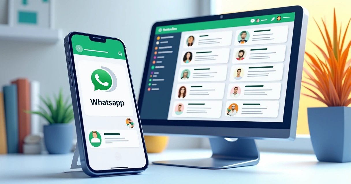 Agente de IA personalizado com marca própria atendendo no WhatsApp