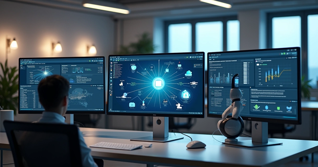 Fluxo de automação de agentes de IA em SaaS 