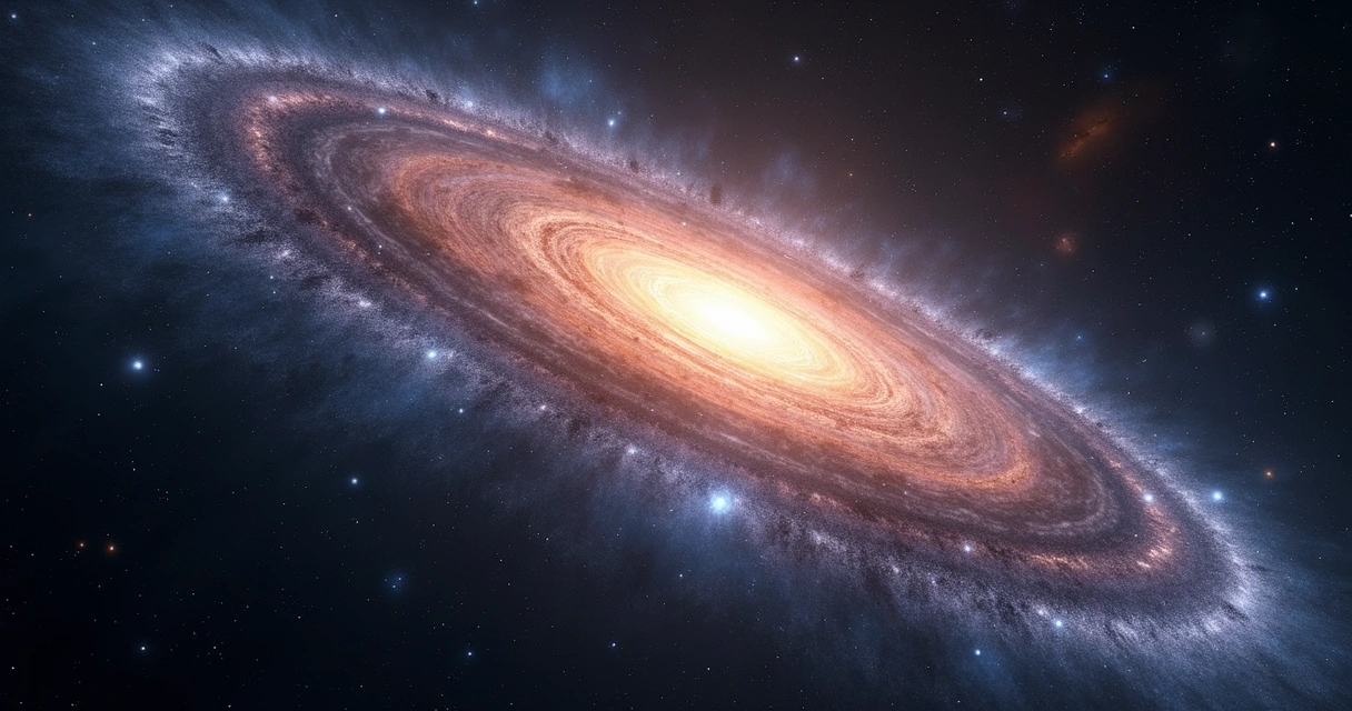 Aglomerado de galáxias visto de fora com jatos de rádio e anéis 