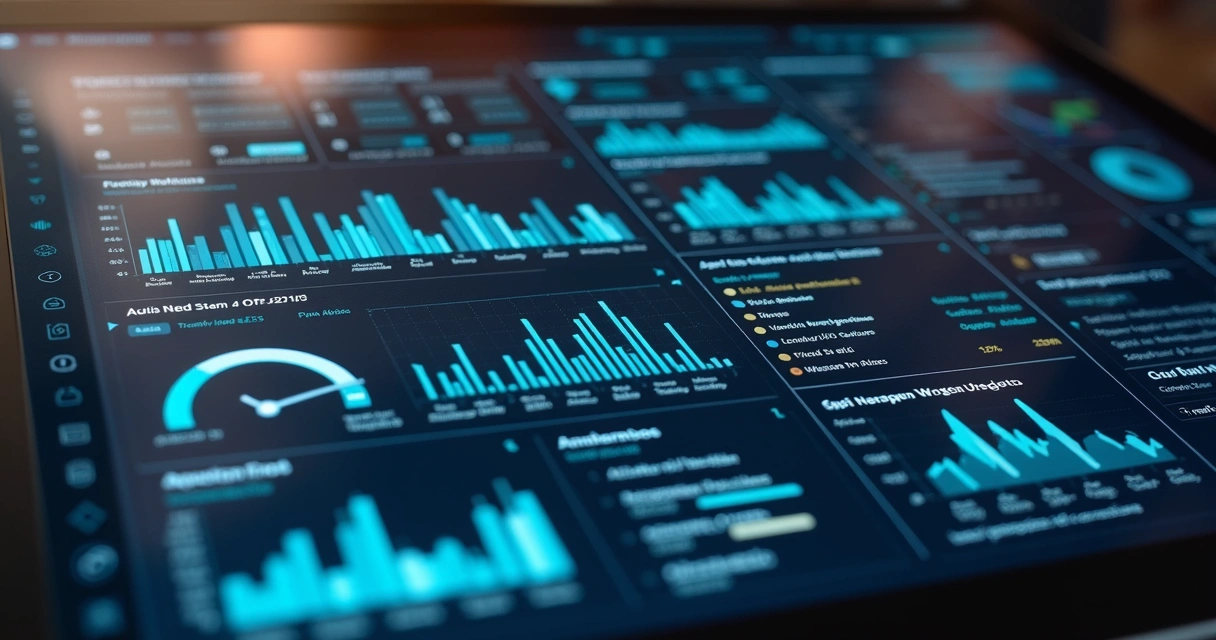 AI-powered dashboard showing multiple ad creative test results