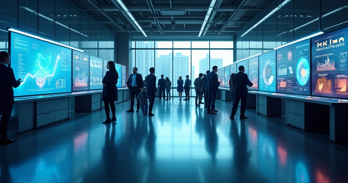 Smart offices with digital transformation 