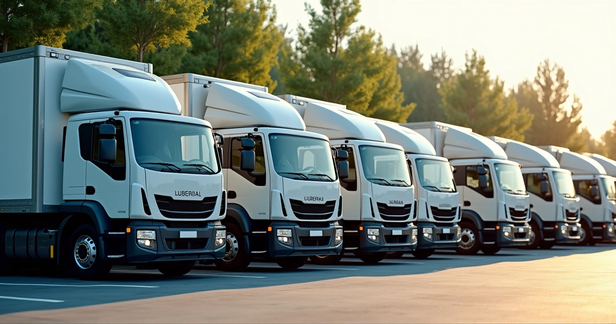 Fleet vehicles with AI-powered lubrication system integration 