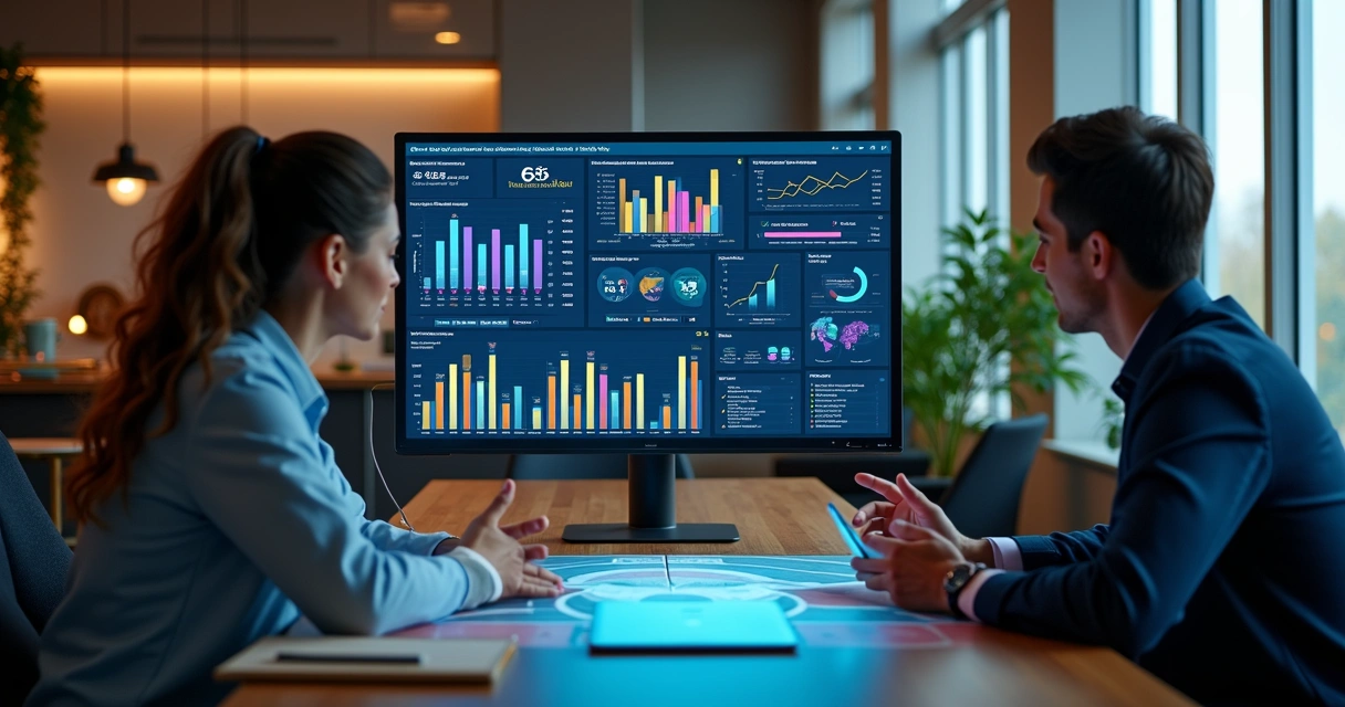 AI marketing tool optimizing a campaign