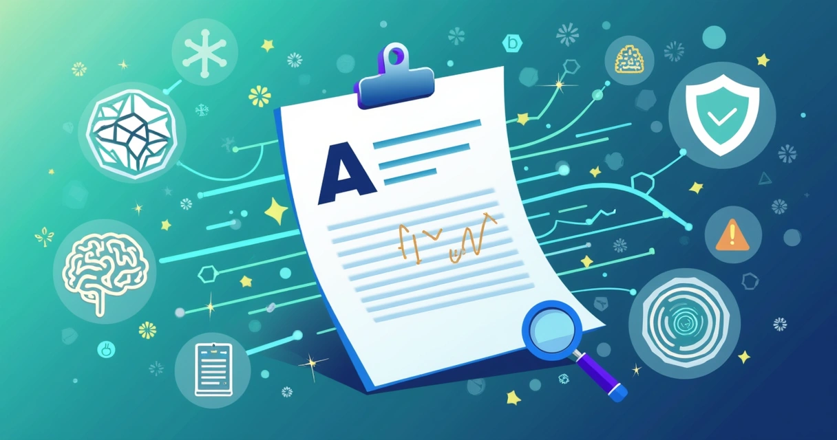 AI verifying digital signature security document.