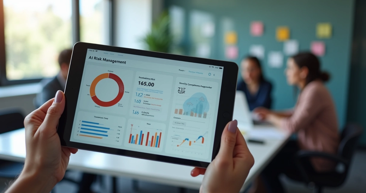 Risk management dashboard for AI projects 