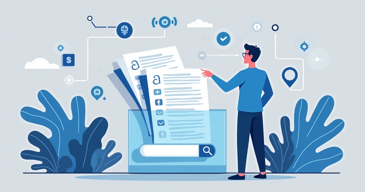 AI search system highlighting contracts in repository 