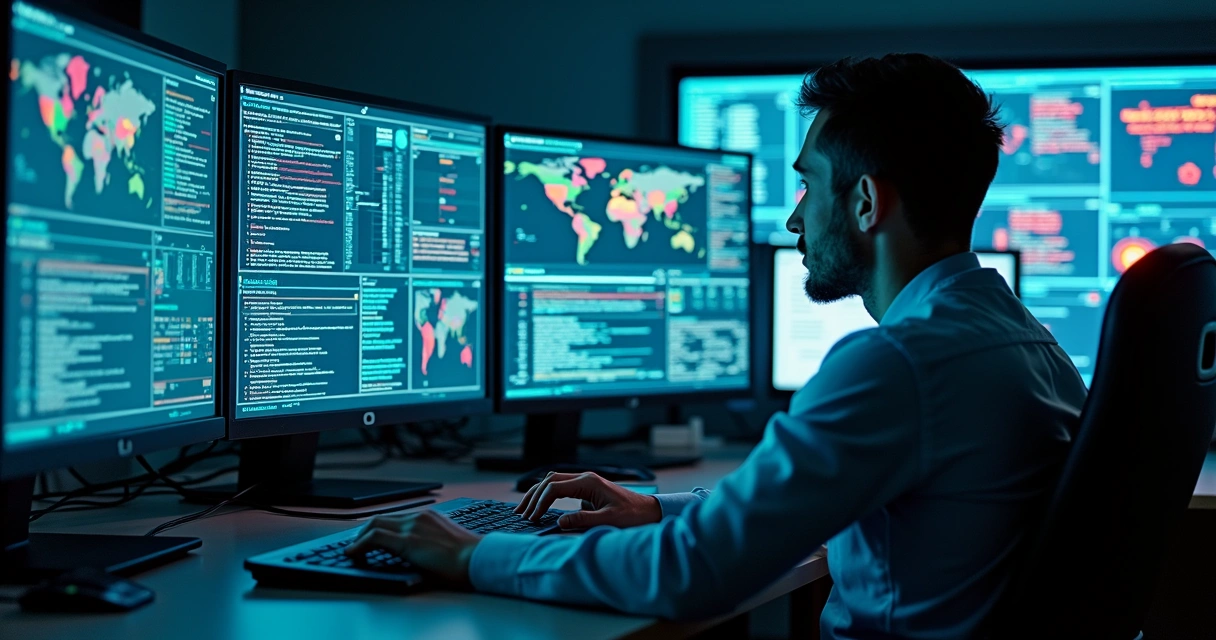 AI security interface monitoring data 