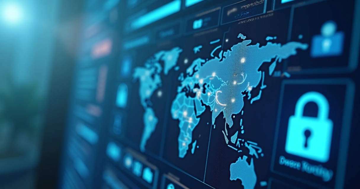 AI security dashboard tracking document access events 