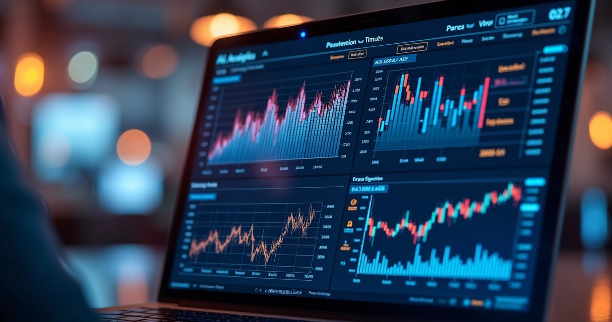 AI-powered treasury dashboard with charts and data feeds. 
