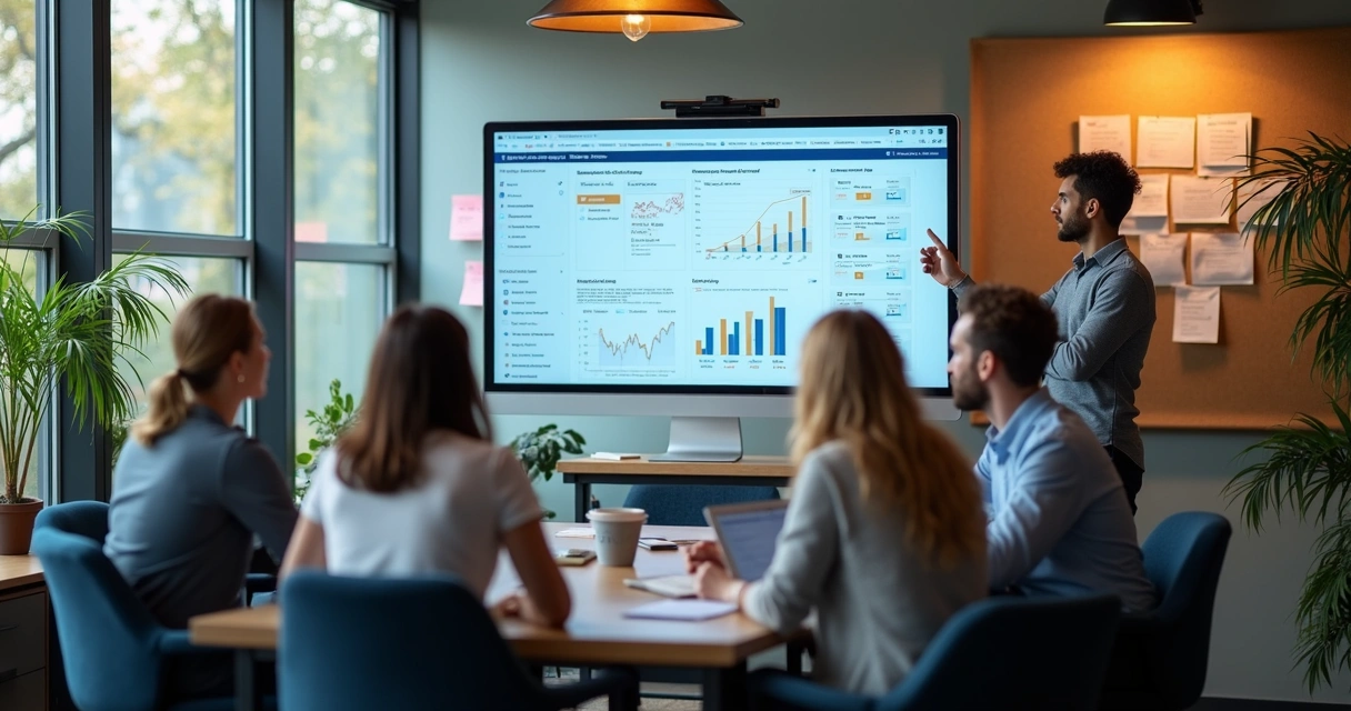 Equipe de marketing avaliando campanhas para reduzir CAC 