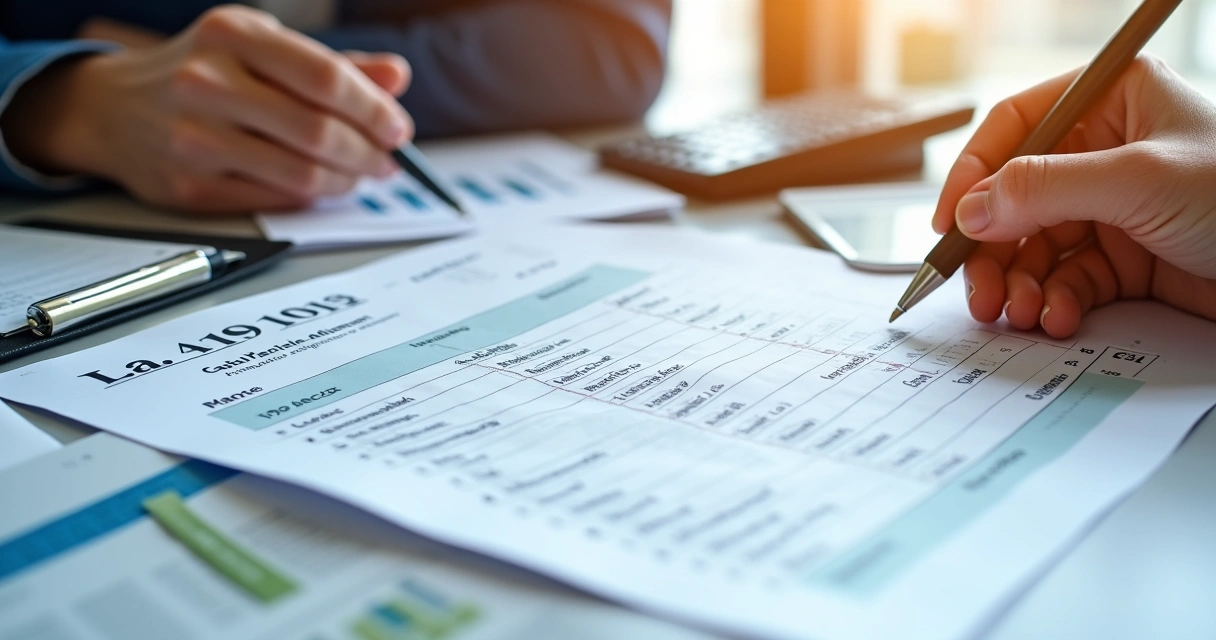 Planilha de fluxo de caixa sendo atualizada com coluna específica para reajuste anual de preços e inflação. 