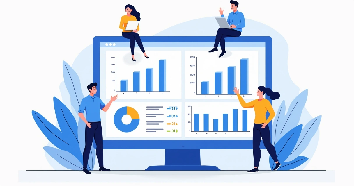 Painel digital mostrando ajuste de preços baseado em dados do ERP de uma distribuidora