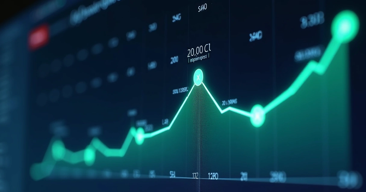 Gráfico mostrando picos de chamados e ajustes de SLA ao longo do tempo 
