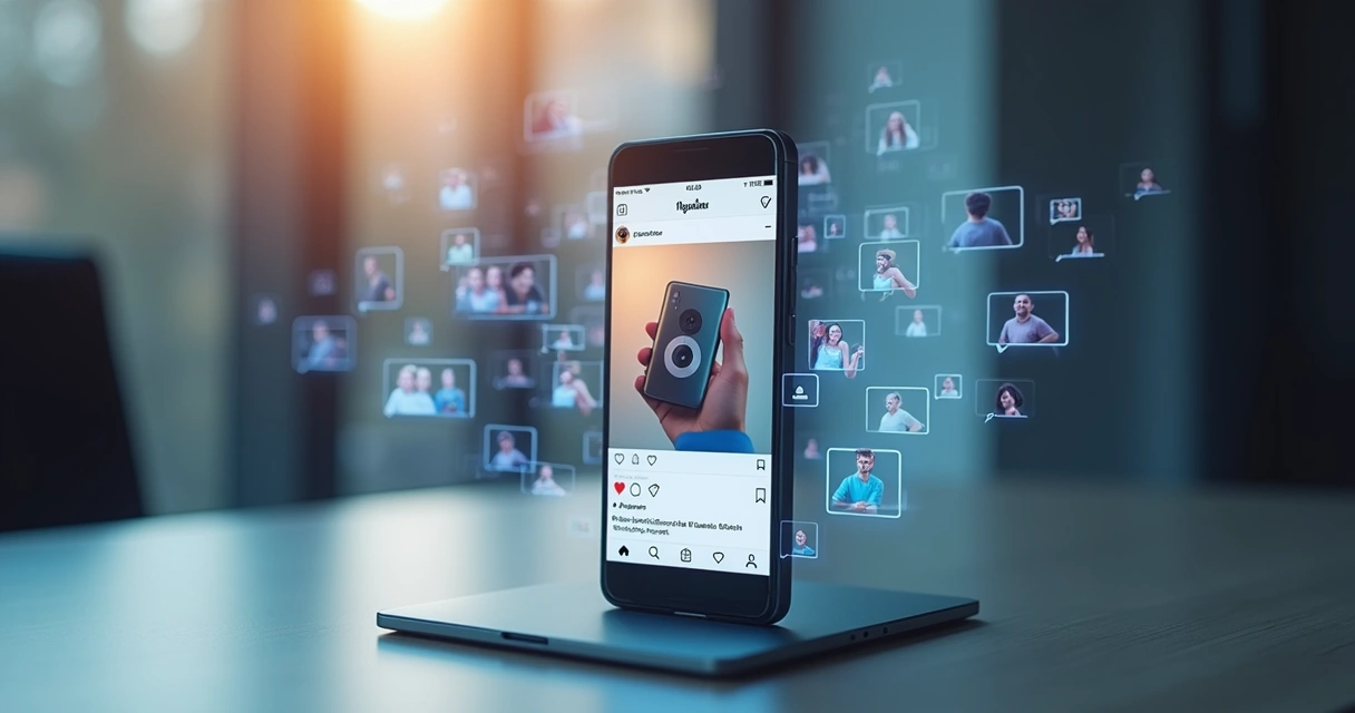 Post de loja de celular alcançando novos clientes nas redes sociais 