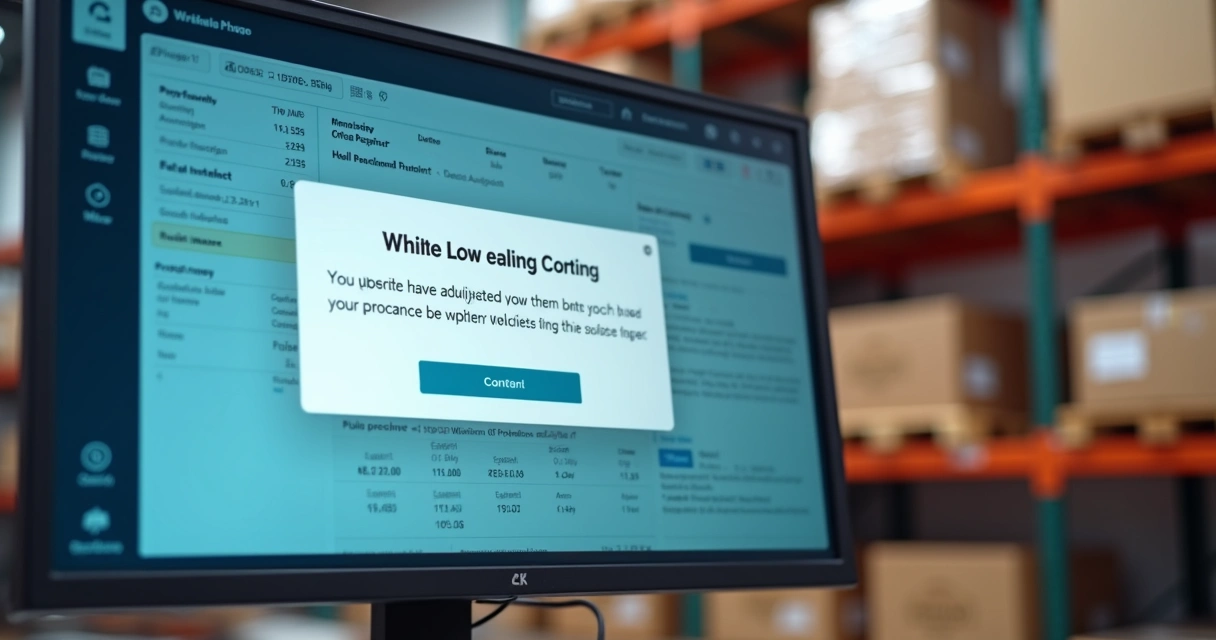 Tela com alerta automático de produto próximo do vencimento 
