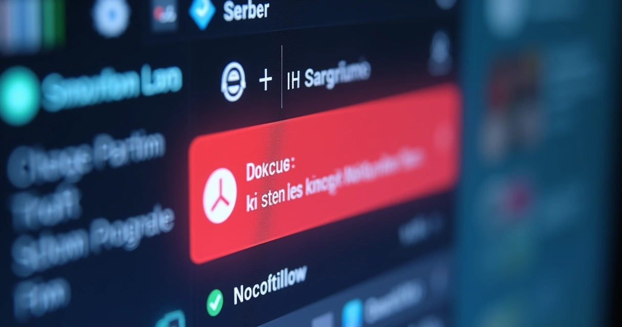 Notificação automática do Notion em tela com alerta de entrega atrasada e destaque em vermelho