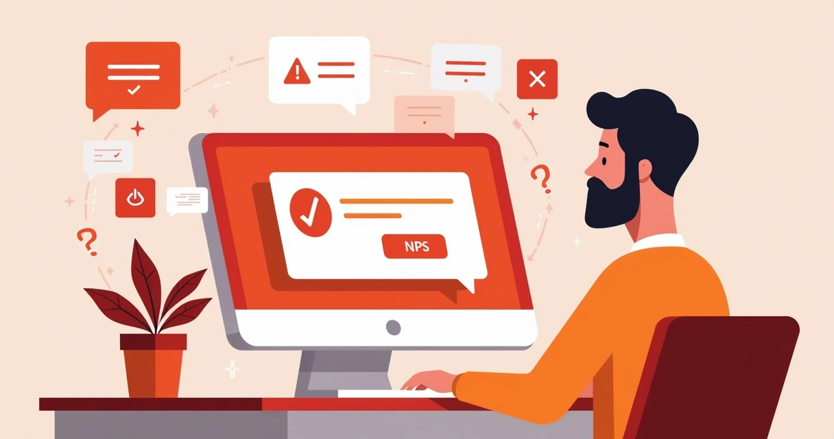 Alerta visual de cliente detrator no dashboard NPS