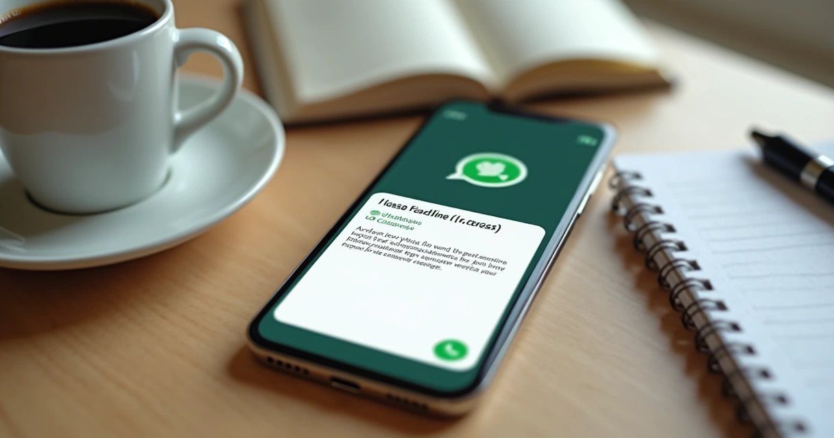 Celular recebendo alerta de prazo fiscal do MEI por WhatsApp