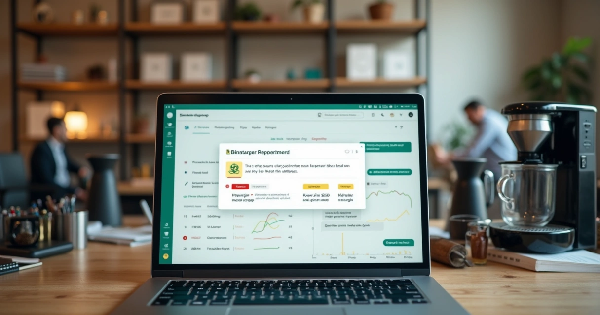 Exemplo de alerta de saída inesperada em um grupo WhatsApp B2B 