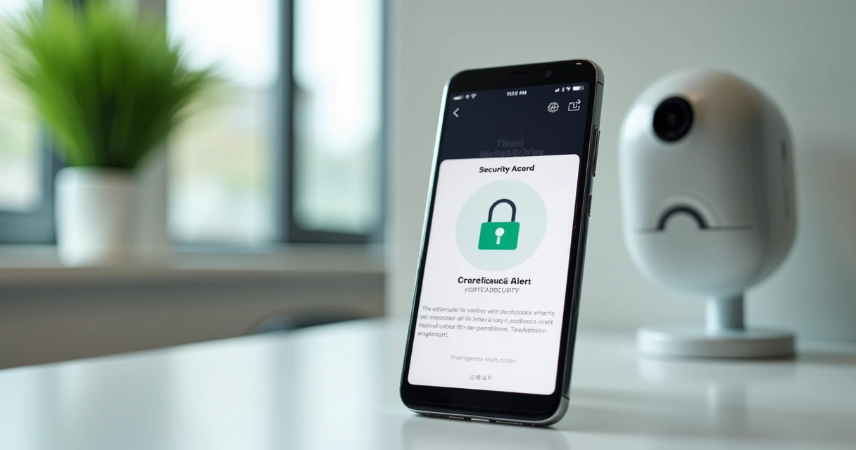 Aplicativo de notificação de segurança digital em condomínio visto no celular 