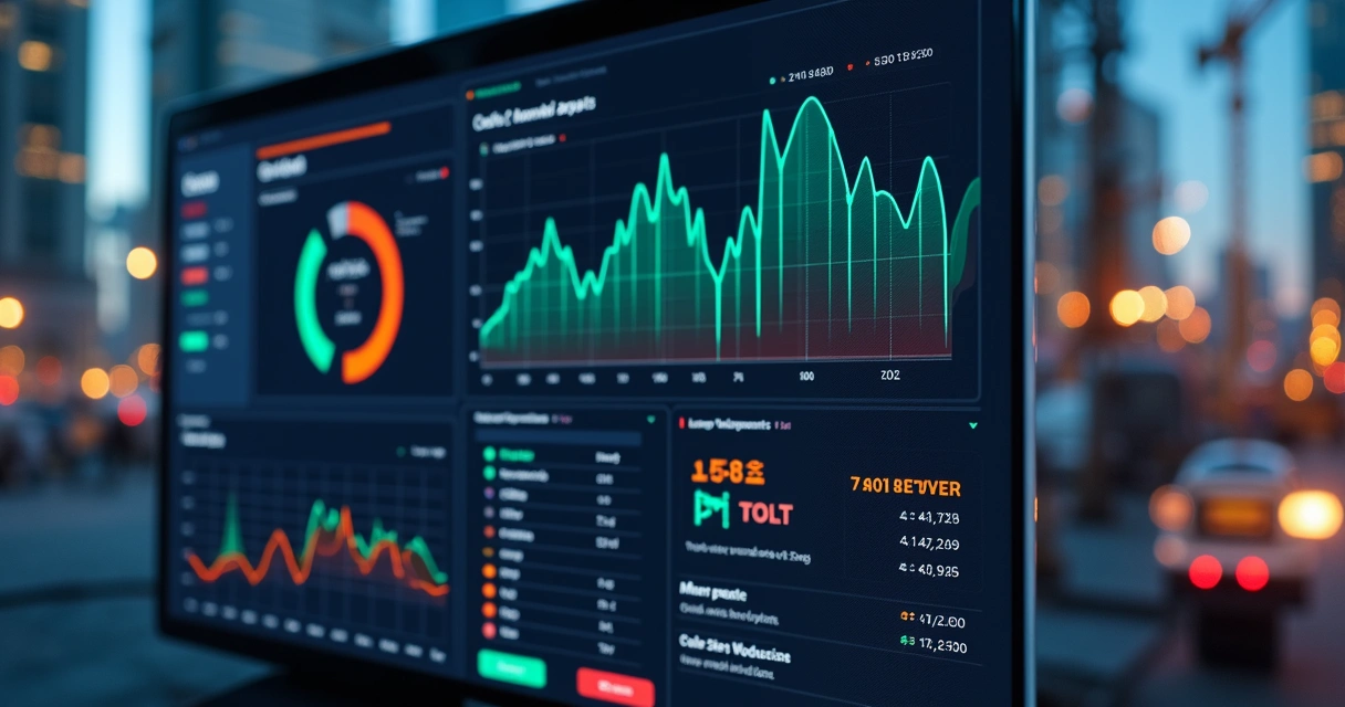 Painel digital com alertas personalizados de obra