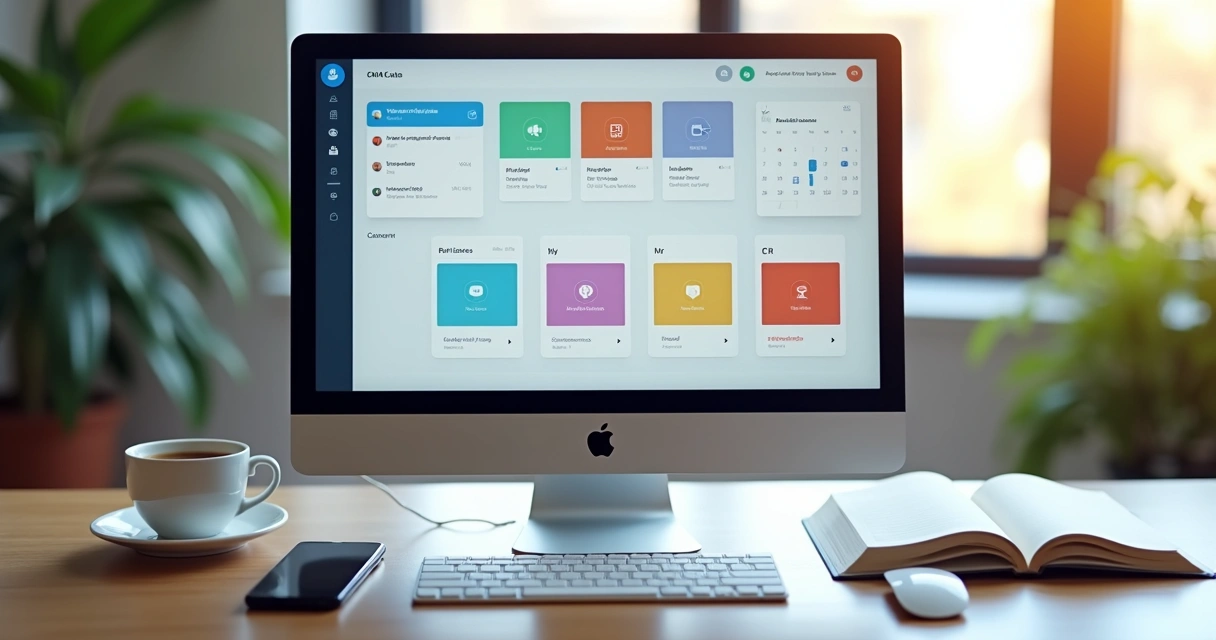 Tela de CRM exibindo alerta de follow-up
