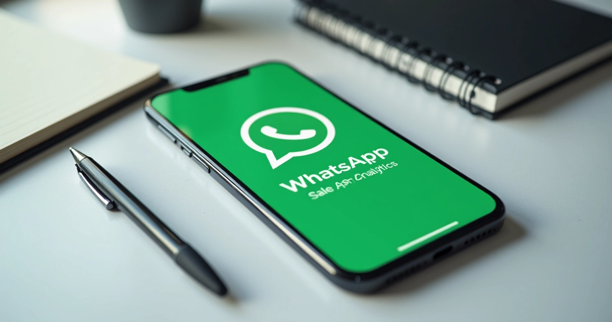 Alerta de dados de vendas enviado pelo WhatsApp 
