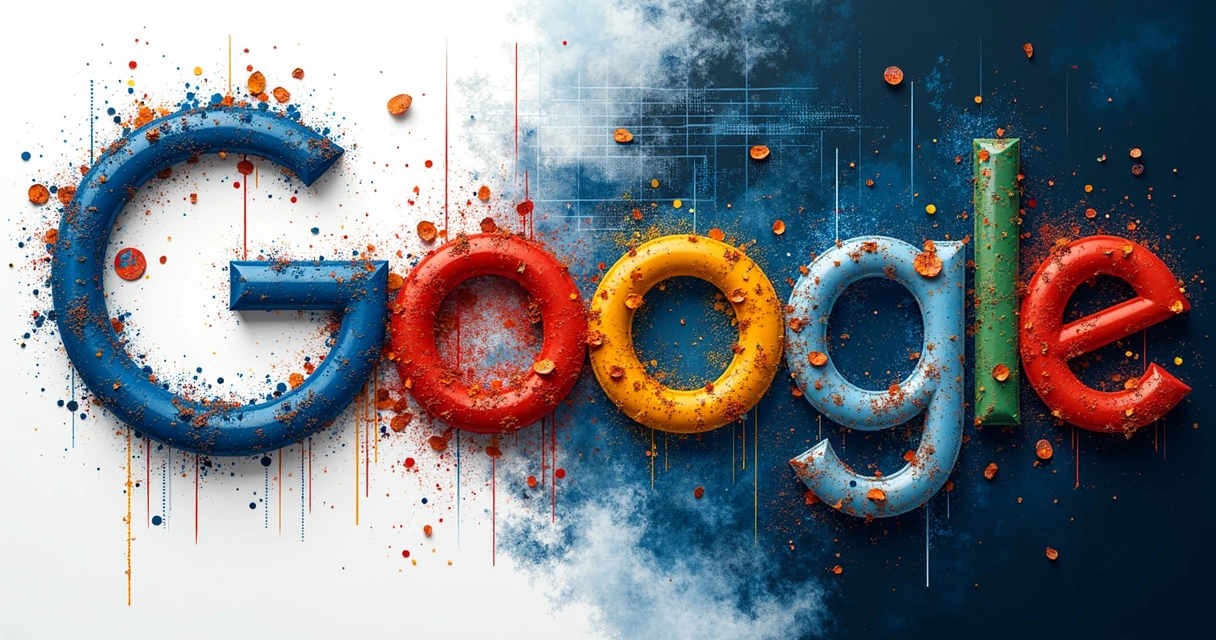 Representação visual de atualizações de algoritmo do Google