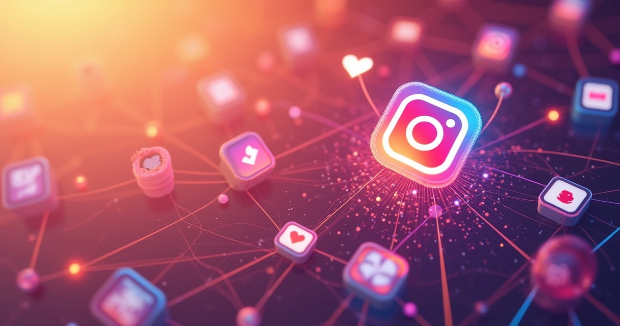 Gráfico mostrando algoritmo de personalização do feed do Instagram 