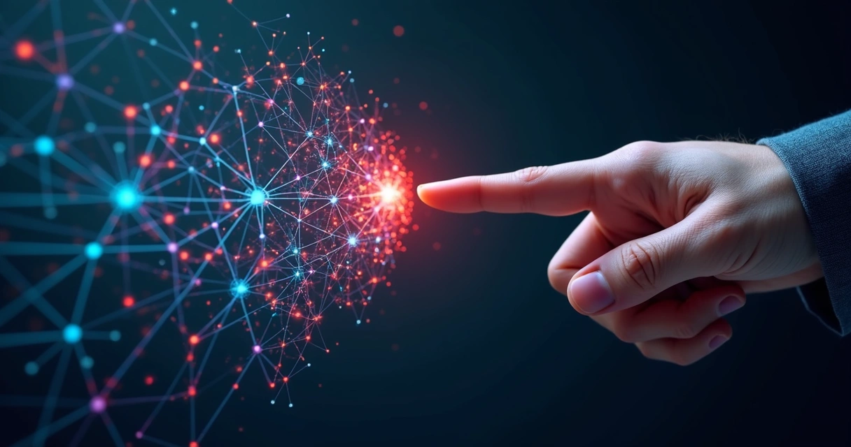 Algoritmo de machine learning representado em gráfico