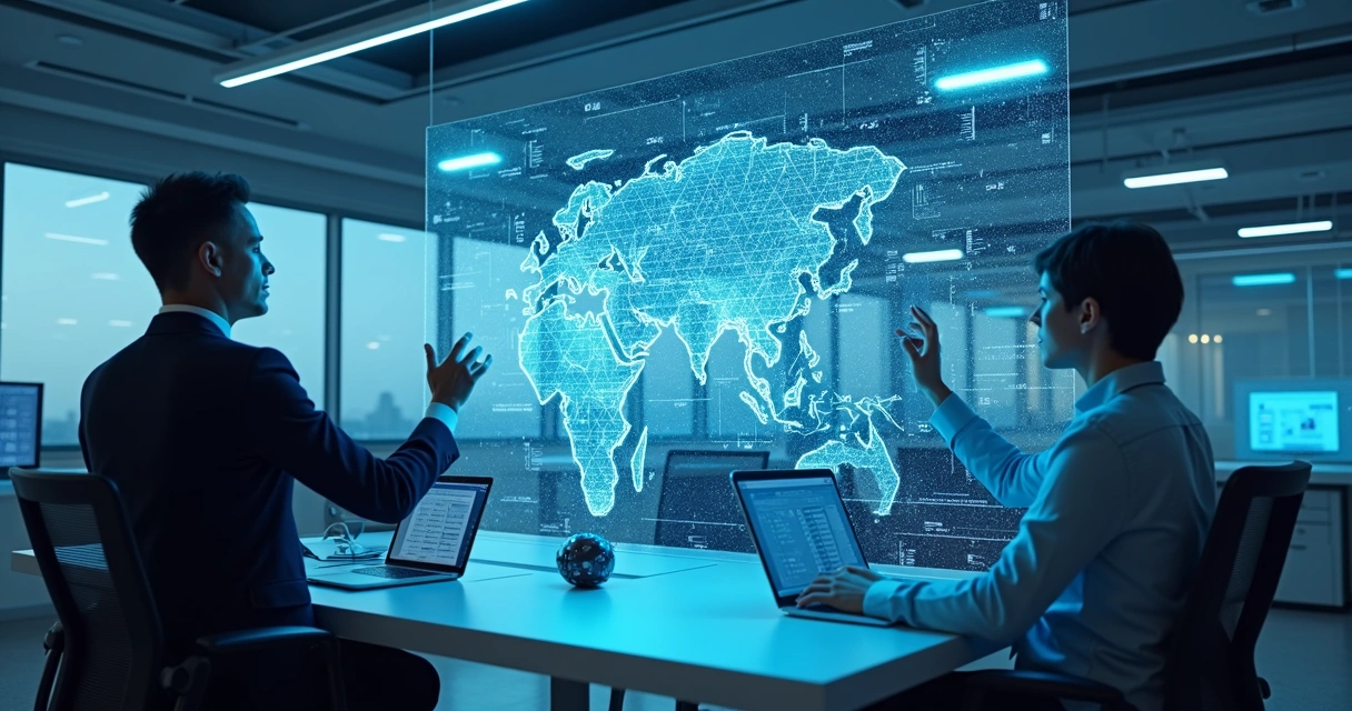 Rede neural representada por conexões digitais em tela holográfica 