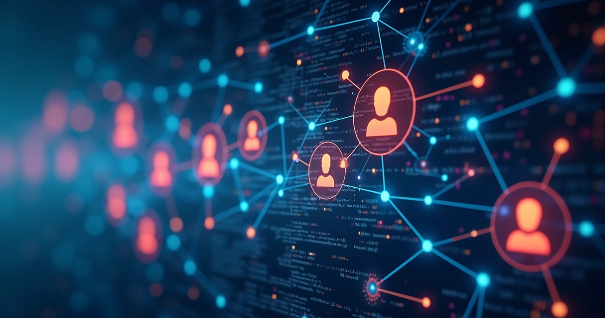 Gráfico colorido mostra conexões entre perfis de públicos digitais 