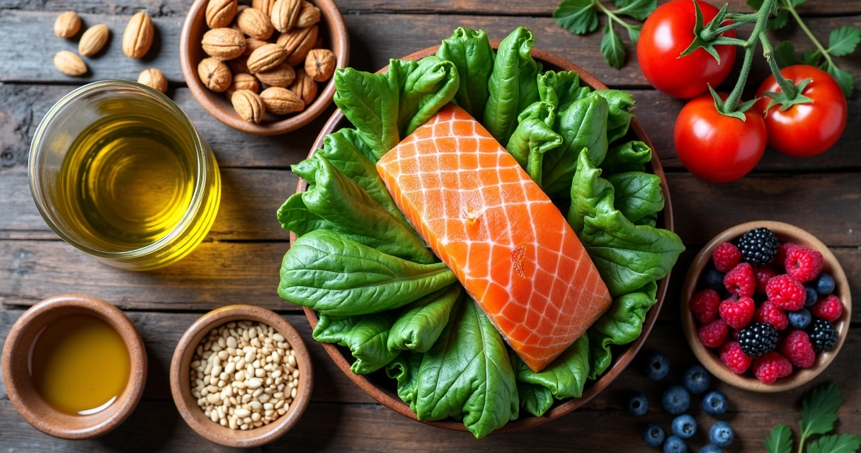 Alimentos saudáveis associados à circulação