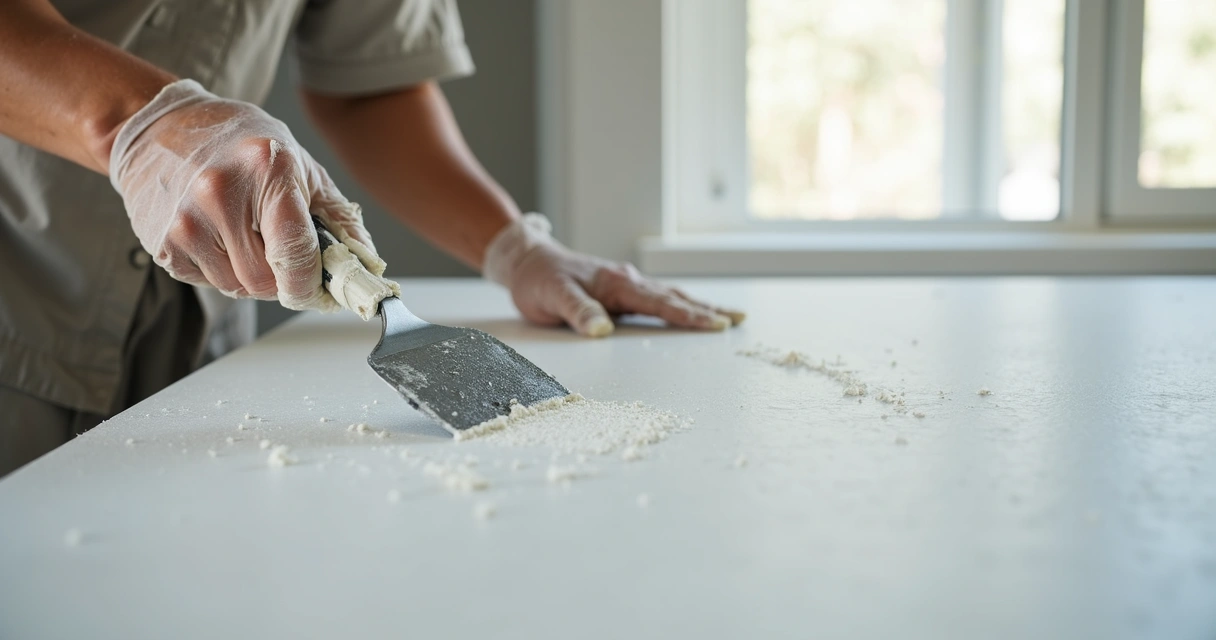 Como preparar parede antes de pintar: etapas, selador e dicas 1 Aplicação de massa corrida em parede com espátula