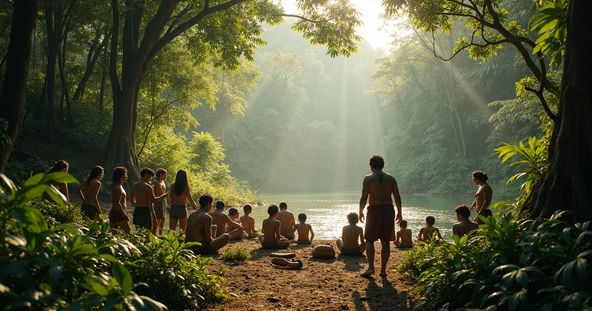 Biodiversidade da Amazônia com presença de povos tradicionais 