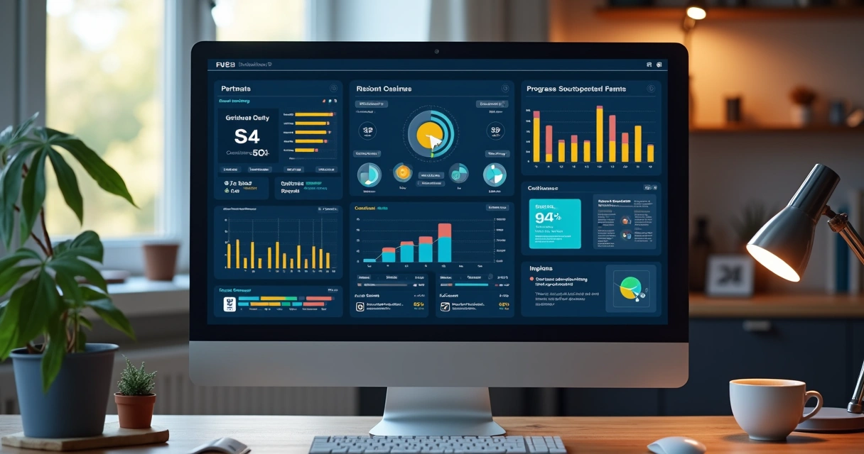 Ambiente online com trilhas de aprendizagem e dashboards 