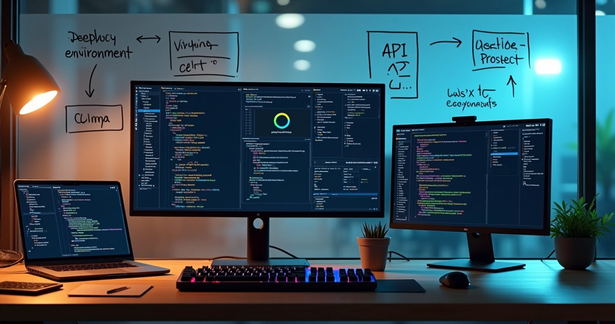 Dashboard de desenvolvedor configurando ambiente de teste para API NFS-e 
